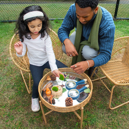 U6241 U6243 300601 300603 Wicker Table and Chairs Lifestyle 3795
