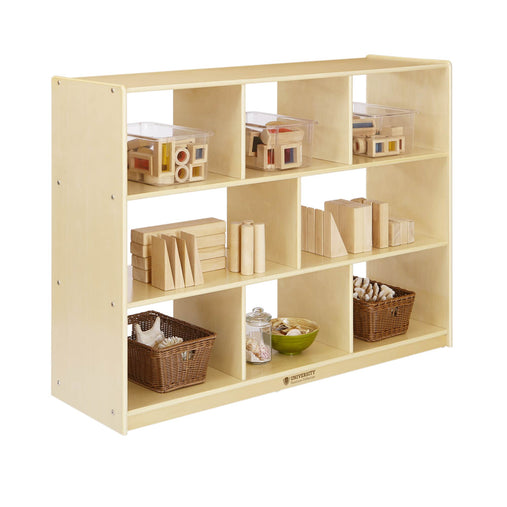 U42112 36in 8-Compartment Storage pass thru back Propped