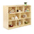 U42109 36in 8-Compartment Storage Propped