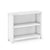 G27655 Taiga 2-Shelf Bookcase White Silo Main | White