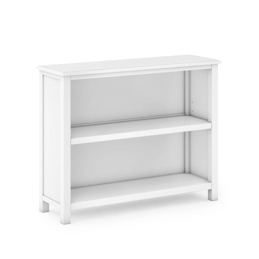 G27655 Taiga 2-Shelf Bookcase White Silo Main | White