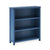 G27658 Taiga 2-Shelf Bookcase Navy Silo Main | Navy