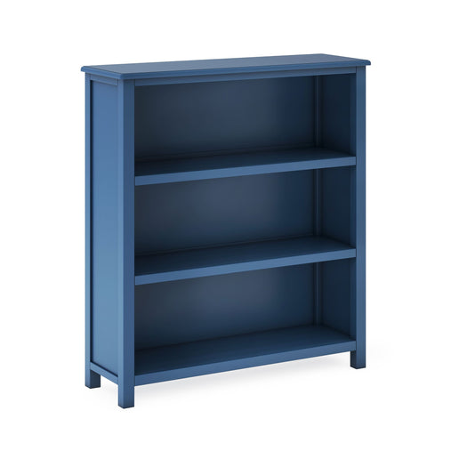 G27658 Taiga 2-Shelf Bookcase Navy Silo Main | Navy