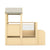 G97117 Cozy Corner Reading Loft Natural Silo 2 Side L