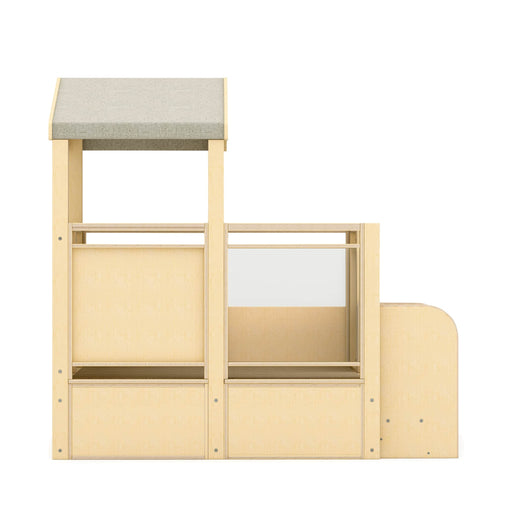 G97117 Cozy Corner Reading Loft Natural Silo 2 Side L