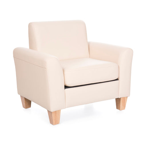 U2416 Sense of Place Vinyl Chair Tan Quarter