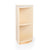U42143 2-Shelf End Curved Storage 30in Birch Plywood