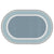SOP9965 Oval Carpet Blue Main