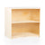 U42142 2-Shelf Right Curved Storage 30in Birch Plywood