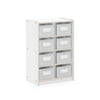 EdQ 8 Cubby Bin Storage Organizer - 30