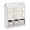 EdQ Dollhouse Bookcase with Bins