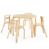 Ensemble table et 4 chaises nordiques