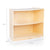 U42141 2-Shelf Left Curved Storage 76 cm-BirchDimension Imagecm