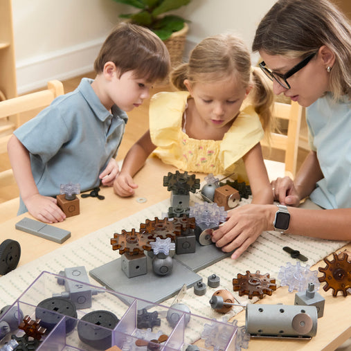 302262 Motors and Magnets Loose Parts STEM Kit Lifestyle 172
