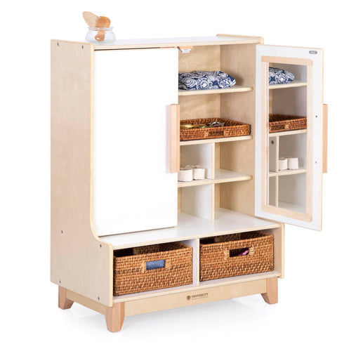 U2407 Sense of Place Armoire Quarter Propped Open