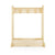 U92105 Toddler Dress Up Storage Birch Plywood Front