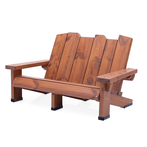 U3203 Nature to Play Double Adirondack Chair Quarter