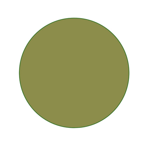 SOP9981 Sense of Place Circle Carpet Dark Green 1.83 x 1.83 mmain