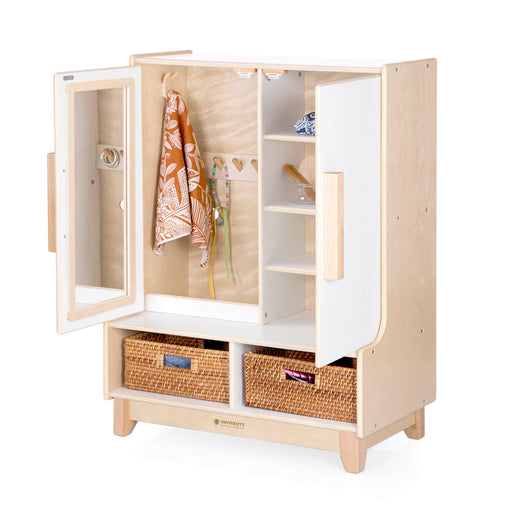 U2407 Sense of Place Armoire Quarter Propped Double Open