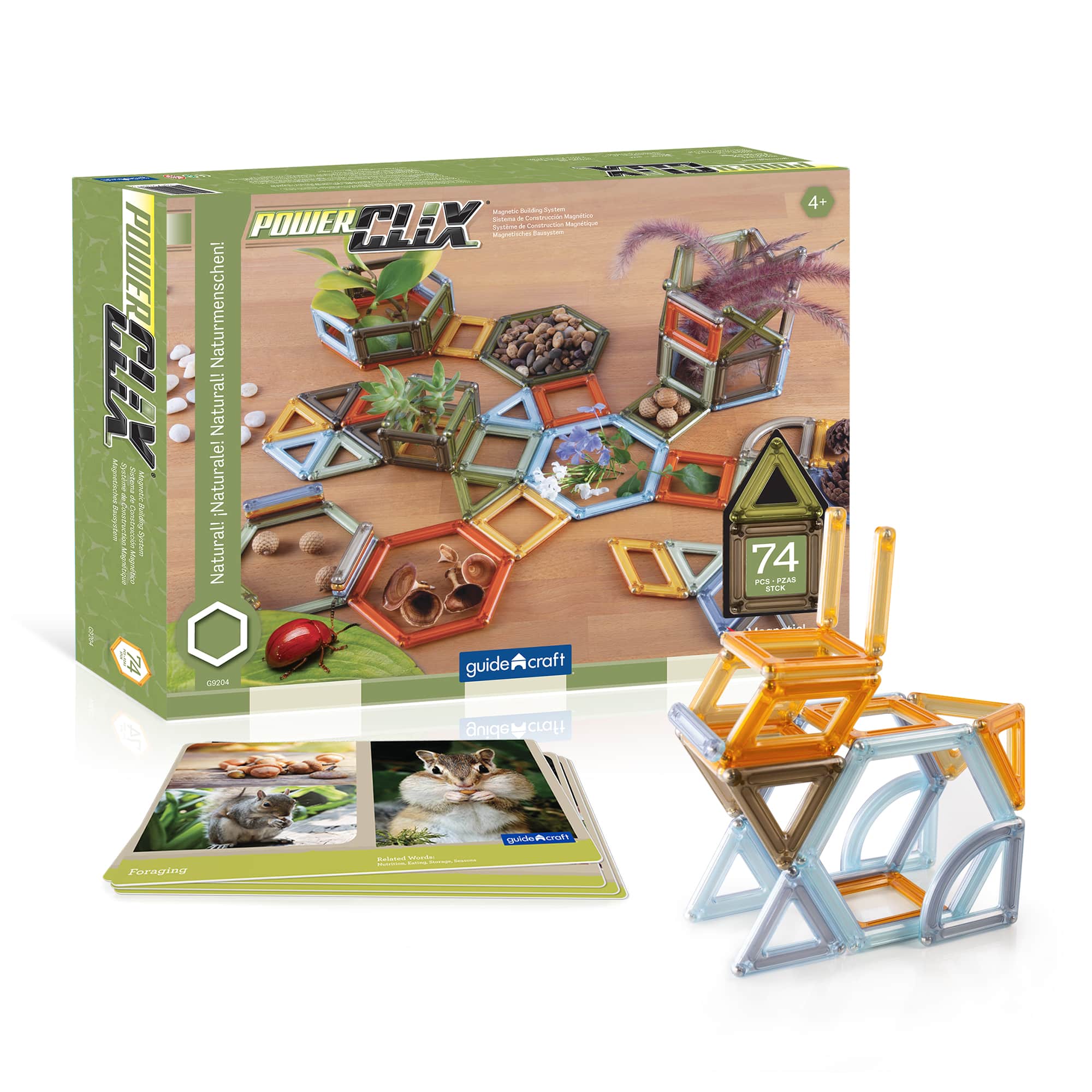 PowerClix® Frames Natural - 74 pc. set – Guidecraft