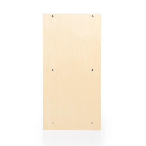 U42143 2-Shelf End Curved Storage 30in Birch Plywood Side