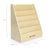 U22101 5-Shelf Book Display-Birch-Dimension Images cm