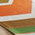 U7236  Earth Toned Decorative Runner Texture Detail