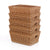 U39133 5 Small Woven Baskets