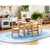 SOP9965 Oval Carpet Blue Environmental
