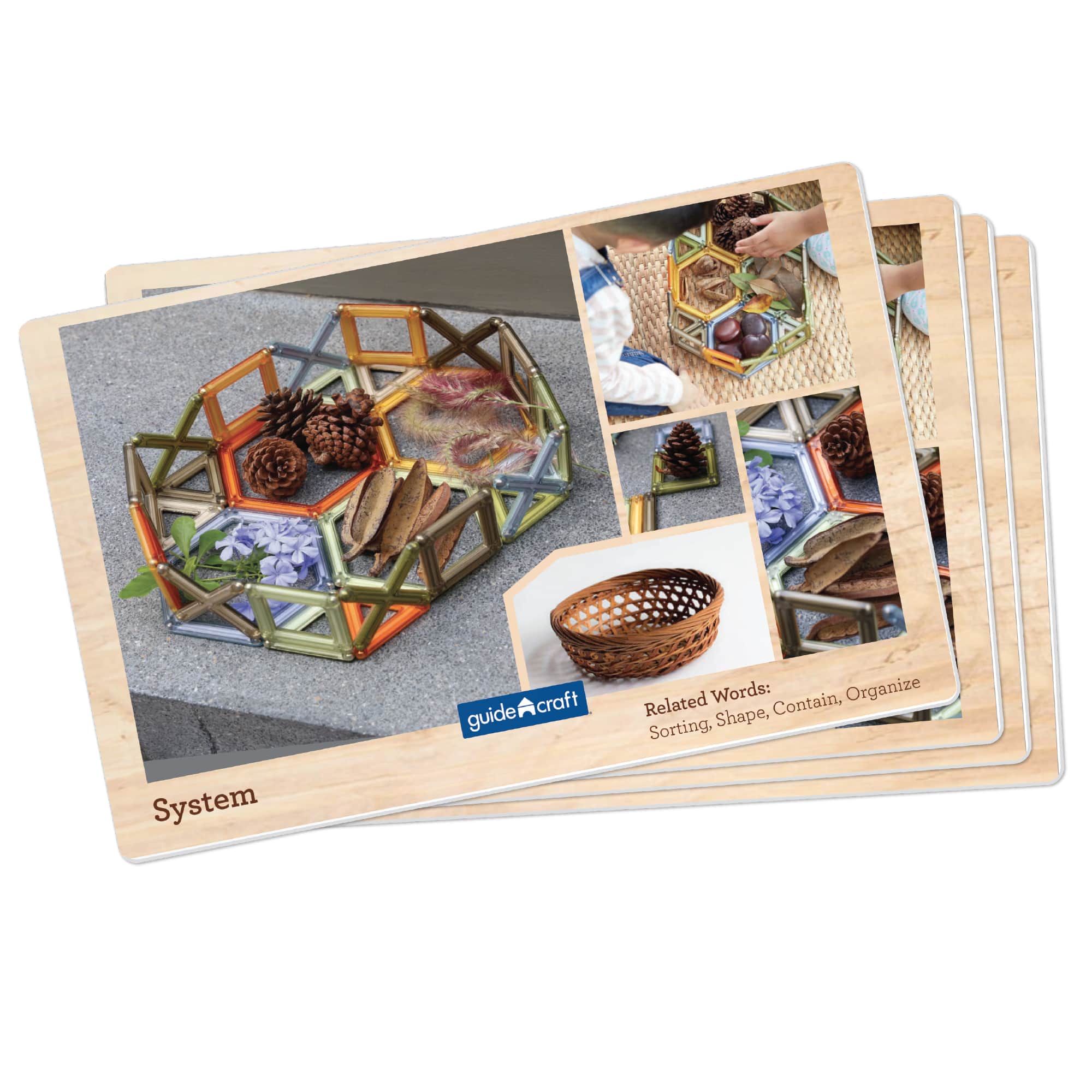 PowerClix® Frames Natural - 74 pc. set – Guidecraft