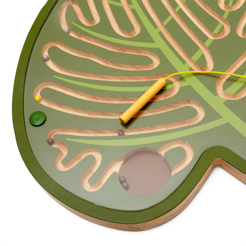 300588 Nature's Paths Magnetic Leaf Mazes Set of 3 Silo 6