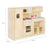 U52106 All-In-One Kitchen-Birch-Dimension Images cm