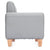 U2418 Sense of Place Vinyl Chair Gray Side