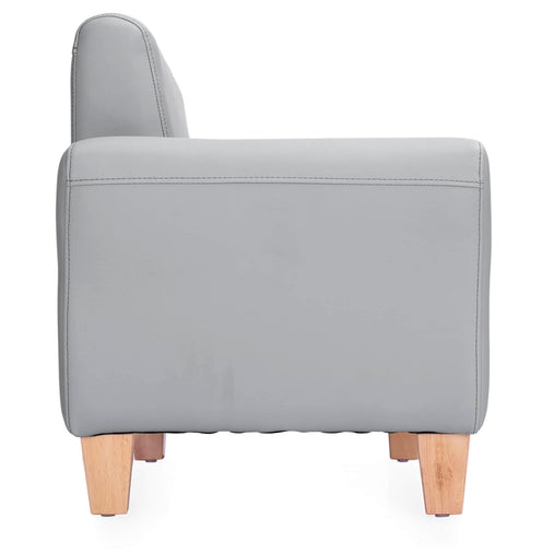 U2418 Sense of Place Vinyl Chair Gray Side