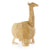 U6231  Giraffe Wicker Basket Silo 1
