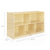 U42105 5-Compartment Storage 76 cm Solid-Birch-Dimension Imagecm