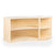 U42132 2-Shelf Right Curved Storage 24in Birch Plywood Group