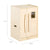 U92102 Toddler Fridge-Birch-Dimension Images cm