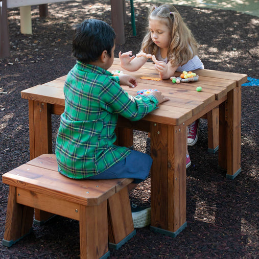 U3206 Nature to Play Single Bench Lifestyle 2