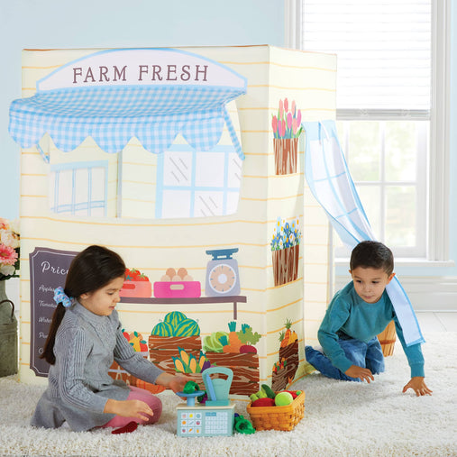 martha tent amazon Martha Stewart Kids' Farmer's Market Play Tent