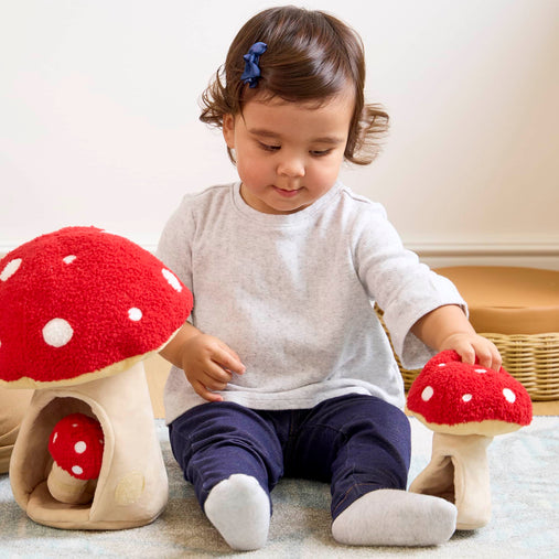 301318 Plush Mushrooms Set of 4 Lifestyle 12