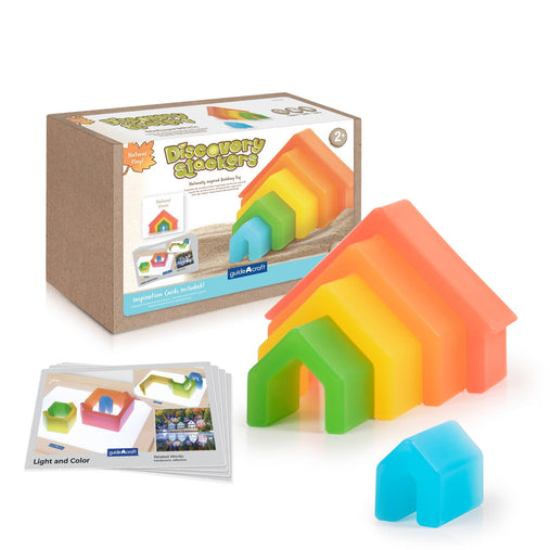 G7502  Discovery Stackers Rainbow House Main Image | Rainbow