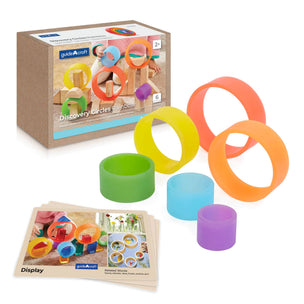 300618 Discovery Circles Rainbow Main Image | Multicolor