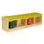 U12108 4 Section Bench Cubby Birch Plywood Propped