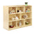 U42109 36in 8-Compartment Storage Propped