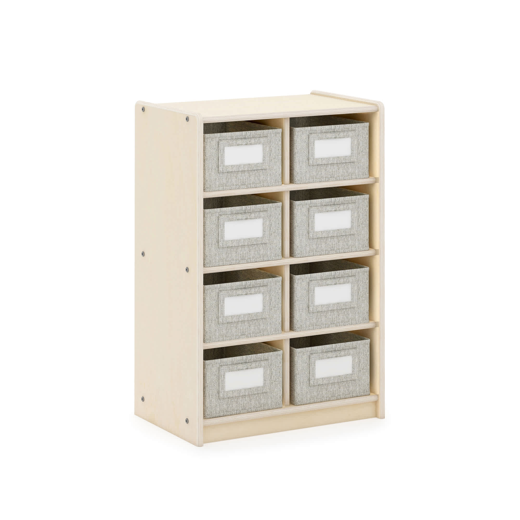 EdQ 8 Cubby Bin Storage Organizer - 30