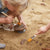 300656 Magnetic Matching Fossil Stone Set of 6 Lifestyle 3