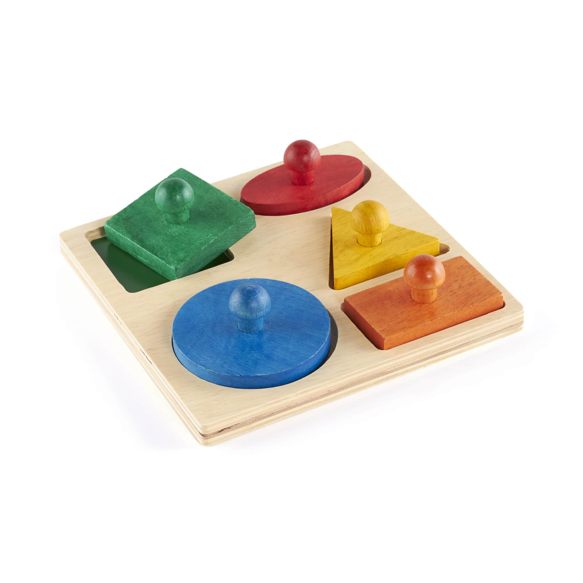 ポリックスとGEO SORTING BOARDの知育玩具 Geo Puzzle Board – Guidecraft