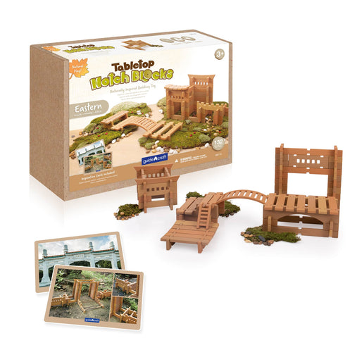 G6115 Tabletop Notch Blocks Eastern 132 pc. set Main Image | 132