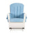 U2439 302184 Comfort Glider White Silo 2 Front